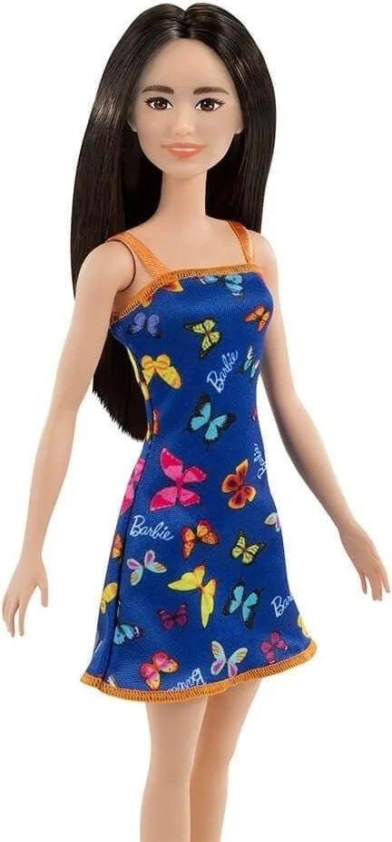 Barbie Stylish in Navy Blue Butterfly Dress