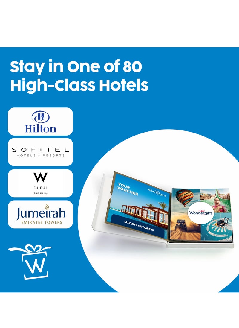 Wondergifts Luxury Getaways Gift Box - Stay in One of 80 High-Class Hotels  - Image 2