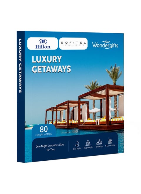 Luxury Hotel Getaways Gift Box | Stay at 80+ Premium Hotels Across UAE | Gift For Birthday , Anniversary, or Wedding | Perfect Gift For Couples & Women