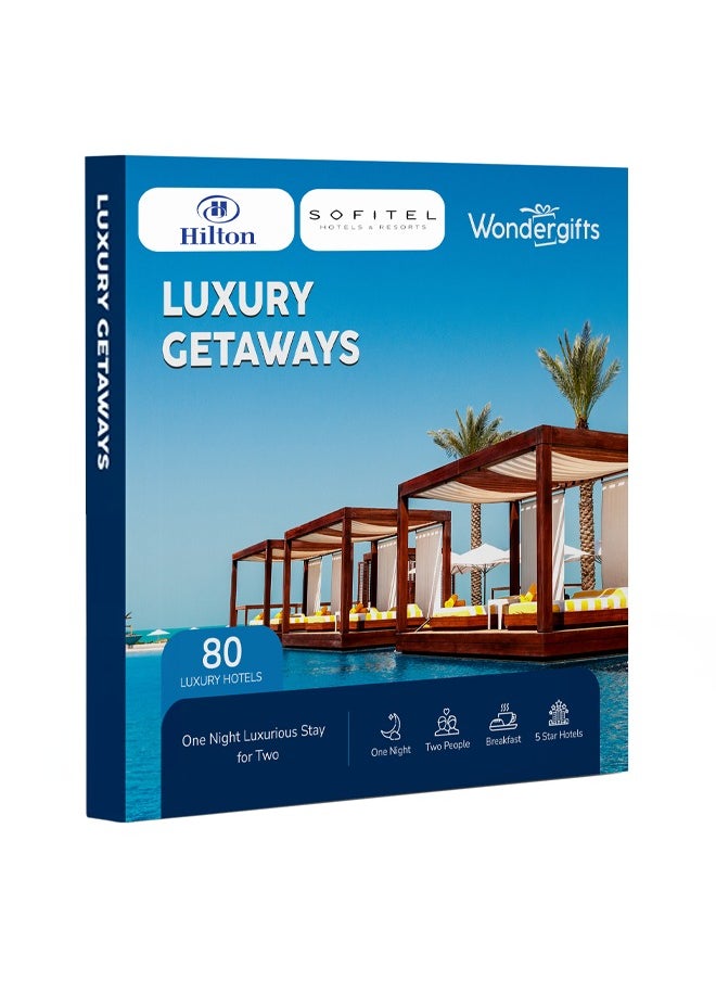 Wondergifts Luxury Getaways Gift Box - Stay in One of 80 High-Class Hotels  - Image 1