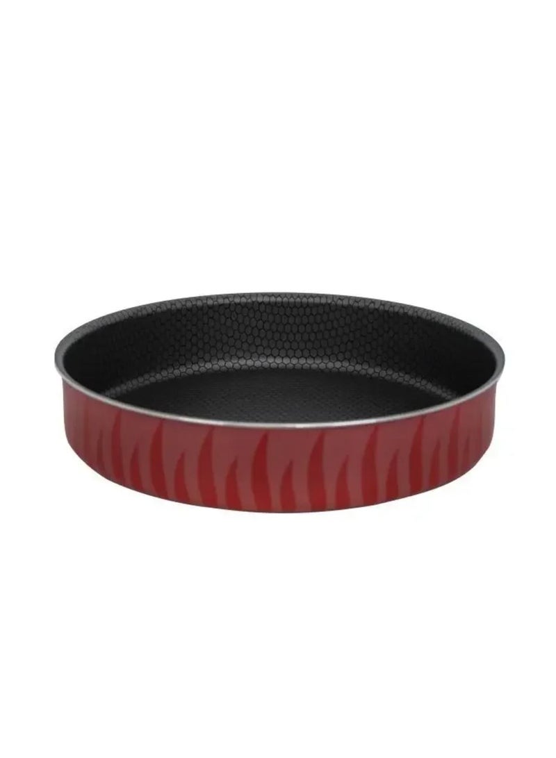 RED FLAME Red Flame Round Oven Tray Red