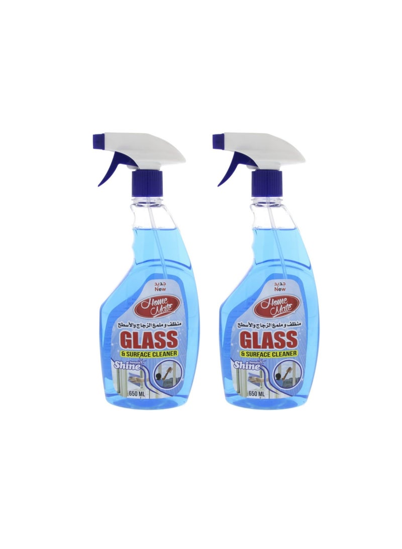 Mate Glass and Surface Cleaner Blue 650*2ml