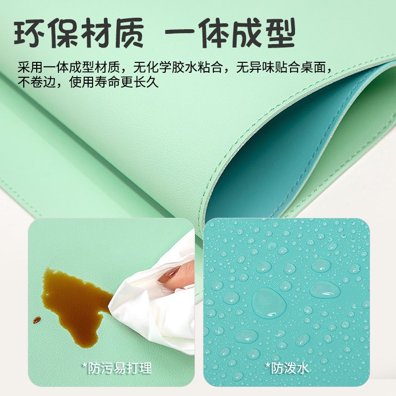 Waterproof Leather Mouse Pad Large Computer Desk Pad Office Mouse Pad Writing Pad Can Make Pattern - Image 4