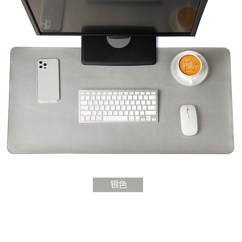 Waterproof Leather Mouse Pad Large Computer Desk Pad Office Mouse Pad Writing Pad Can Make Pattern - Image 1