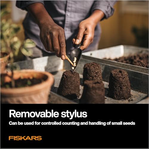 Fiskars 340110-1001 Seed Planting Trowel, Black - Image 5