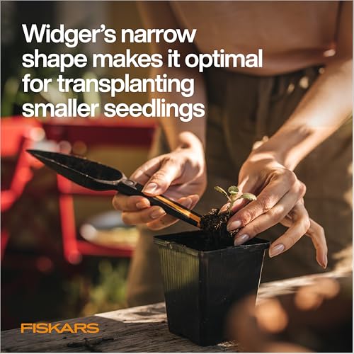 Fiskars 340110-1001 Seed Planting Trowel, Black - Image 4