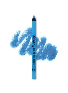 LAMEL Oh My Color Gel Eye Liner LongLasting Waterproof & High Pigmented Hypoallergenic and FragranceFree Professional Look Cruelty Free N401 (Blue)  - Image 1
