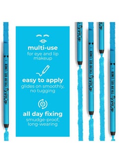 LAMEL Oh My Color Gel Eye Liner LongLasting Waterproof & High Pigmented Hypoallergenic and FragranceFree Professional Look Cruelty Free N401 (Blue)  - Image 5