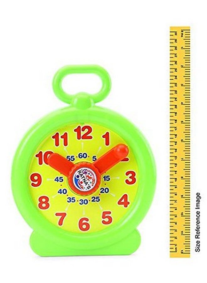 راتاناز ساعة تيك للأطفال. علم طفلك التوقيت، دعه يتعلم الثواني والدقائق والساعات، متعدد الألوان - Image 2