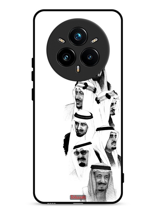 Tolwak Realme 14 Pro 5G Protective Case Cover Saudi Kings Art B_W