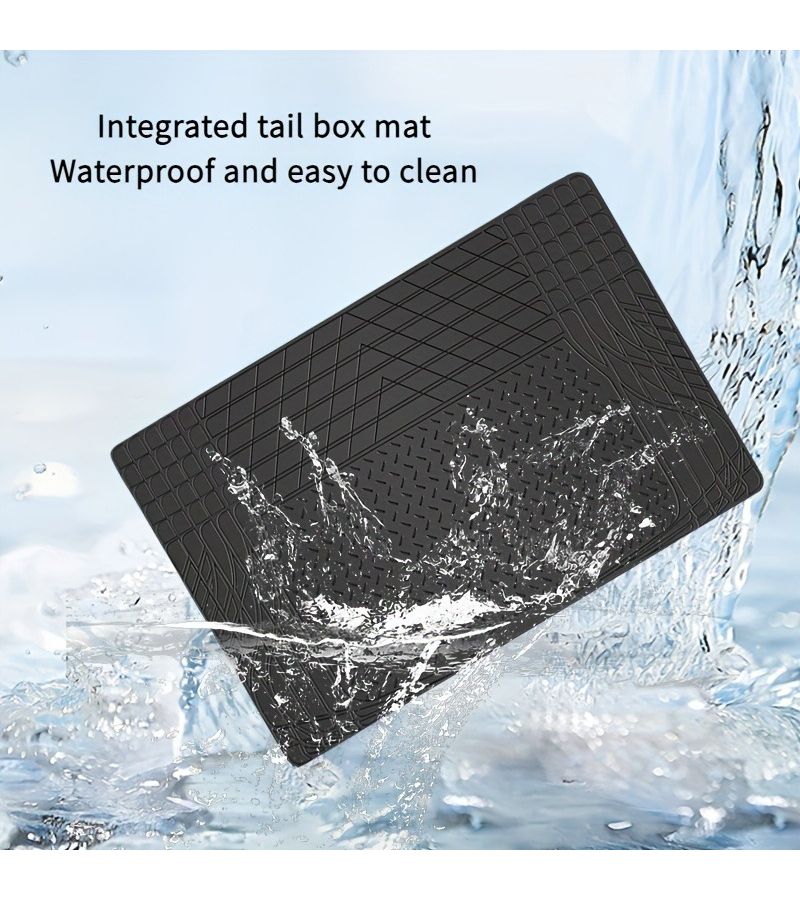 Adjustable Black Car Trunk Mat Waterproof Non Slip Wear Resistant Anti Stain PVC Cargo Vehicle Floor Mat For Most Car Models - Image 3