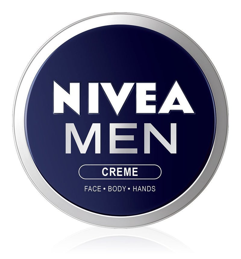 Nivea كريم نيفيا للرجال 2x كريم للوجه واليدين والجسم مرطب للبشرة الجافة 75 مل علبة من نيفيا - Image 1