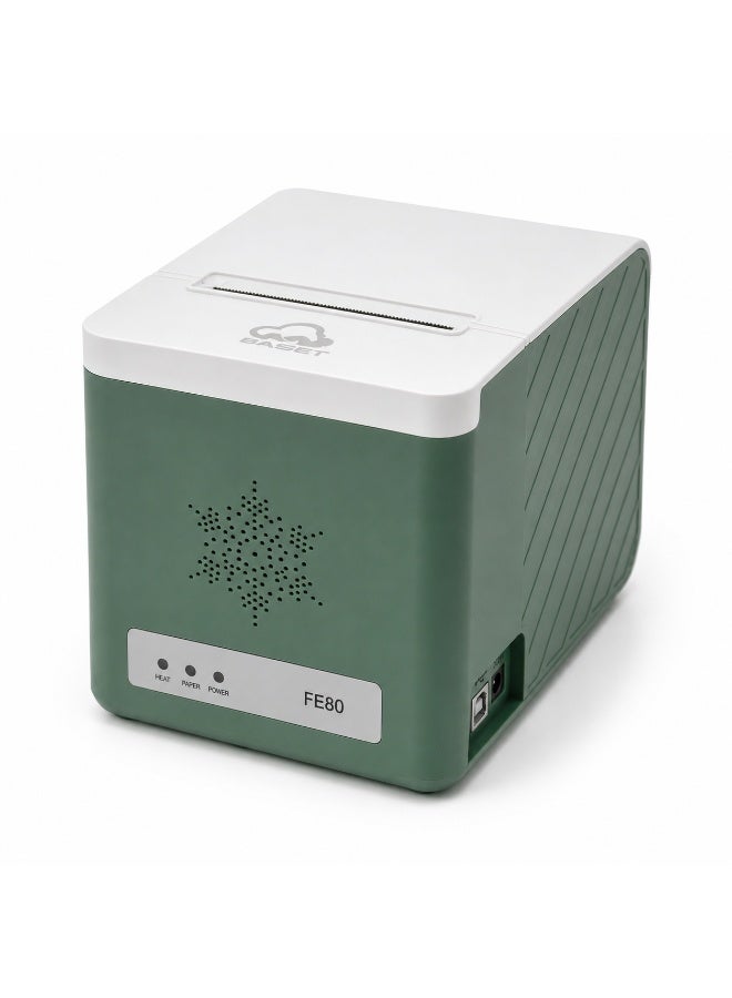 BASEET 3-Inch Performance Desktop Printers USB Inkless Receipt Printer BAS-180 - Image 1