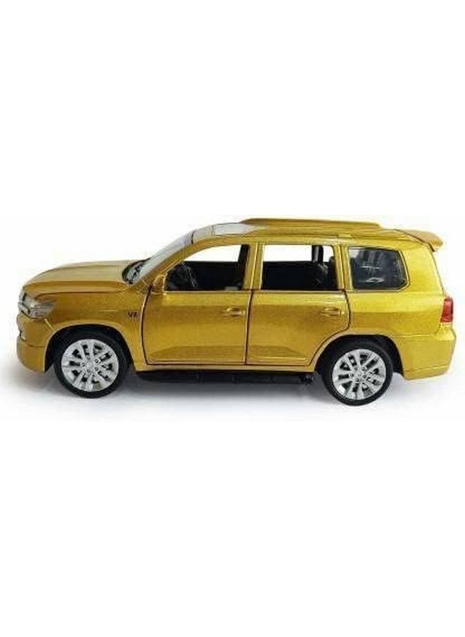 Bluebell Yellow 1:32 Scale Die-Cast Metal Toyota Land Cruiser Car with Openable Doors and Pull Back Action with Sound Light Mini Auto Toy Car for Kids (Toyota Land Cruiser)(Multicolor) - pzsku/Z5033A39083829CA07EAFZ/45/_/1740118858/16956fb4-be20-4def-9000-837fd3e7f6a2