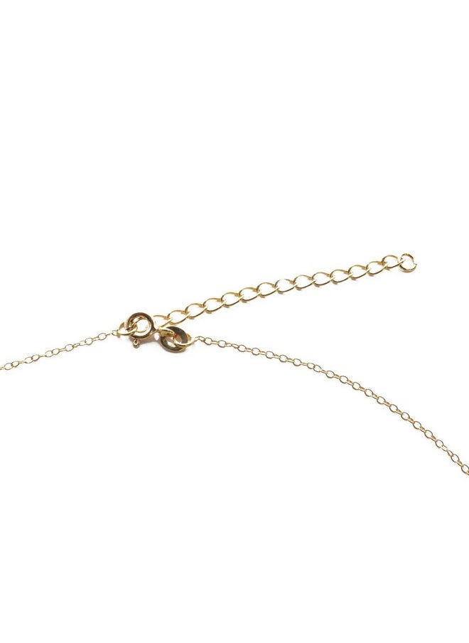 Deidreamers - 14K Gold Over Sterling Silver Safety Pin Bracelet - Image 1