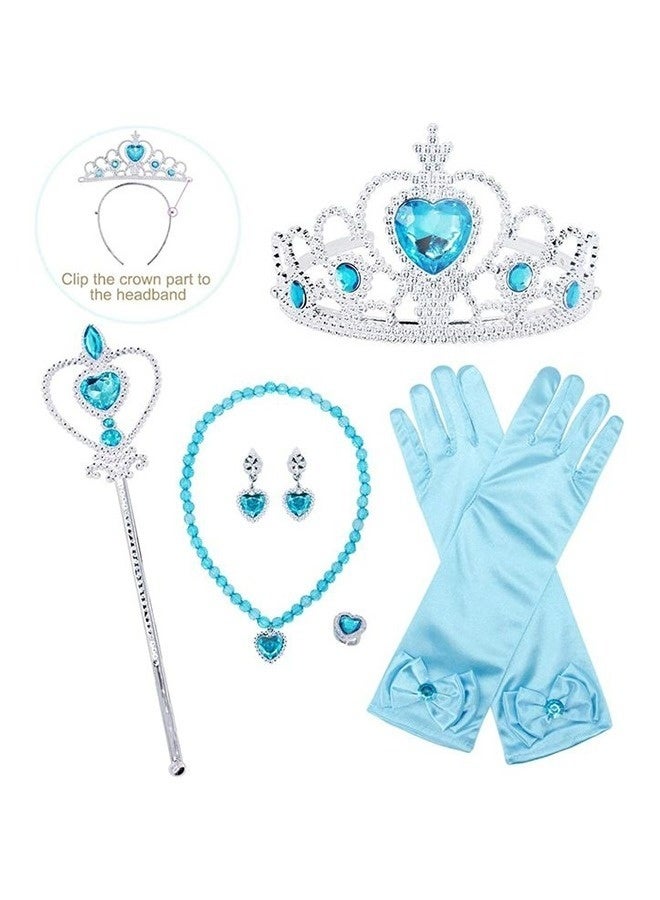 Adorable Princess Cosplay Fancy Party Dress Costume Set With Accessories Kit - Image 5