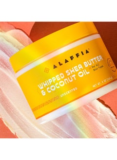 Alaffia Alaffia Whipped Shea Butter and Coconut Oil, for Smooth, Soft Skin, Unscented 4 Oz  - Image 4