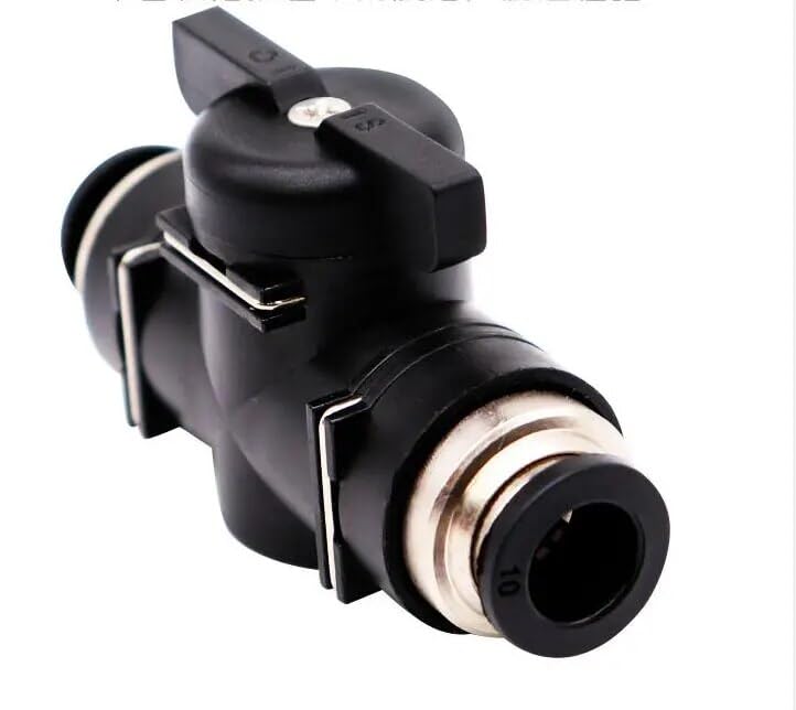 CentIoT - Pneumatic connector Push In Fittings For Air Hose and Tube Connector BUC Valve (10MM) - Image 2