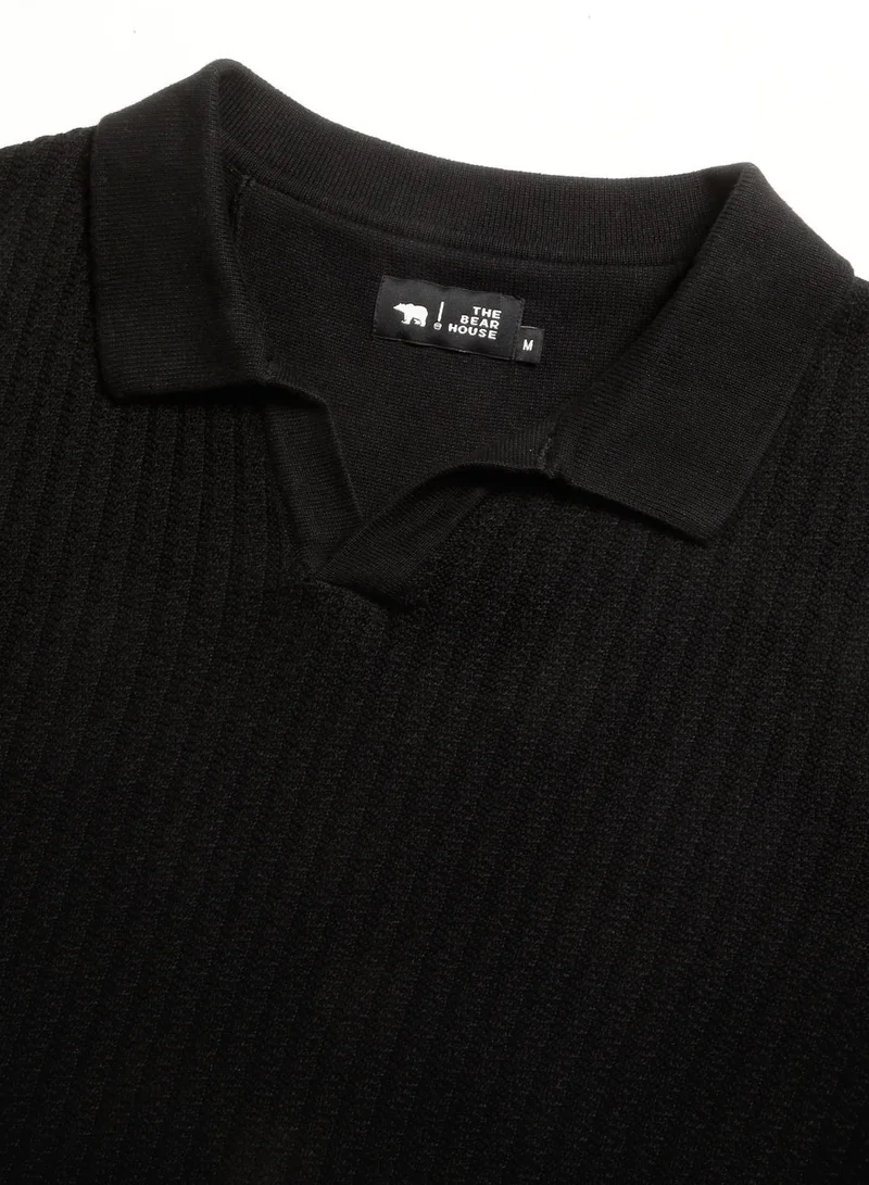 THE BEAR HOUSE Men’s Polo T-Shirt – Soft, Breathable Cotton, Classic Fit for All-Day Comfort, Stylish Casual Shirt for Summer, Everyday Wear & Outdoor Activities
