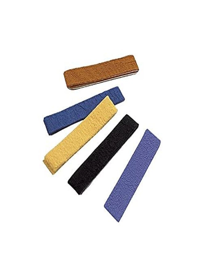 Canbee مقبض منشفة مانع للانزلاق من القطن لمضرب تنس الريشة من كانبي، مناسب لمضرب تنس الريشة، وشريط لاصق ماص للعرق، مناسب لتنس الريشة، وتنس الكرة، ومضرب بيكلبات، عبوة من 4 قطع (عبوة متعددة - 4 قطع) - Image 3