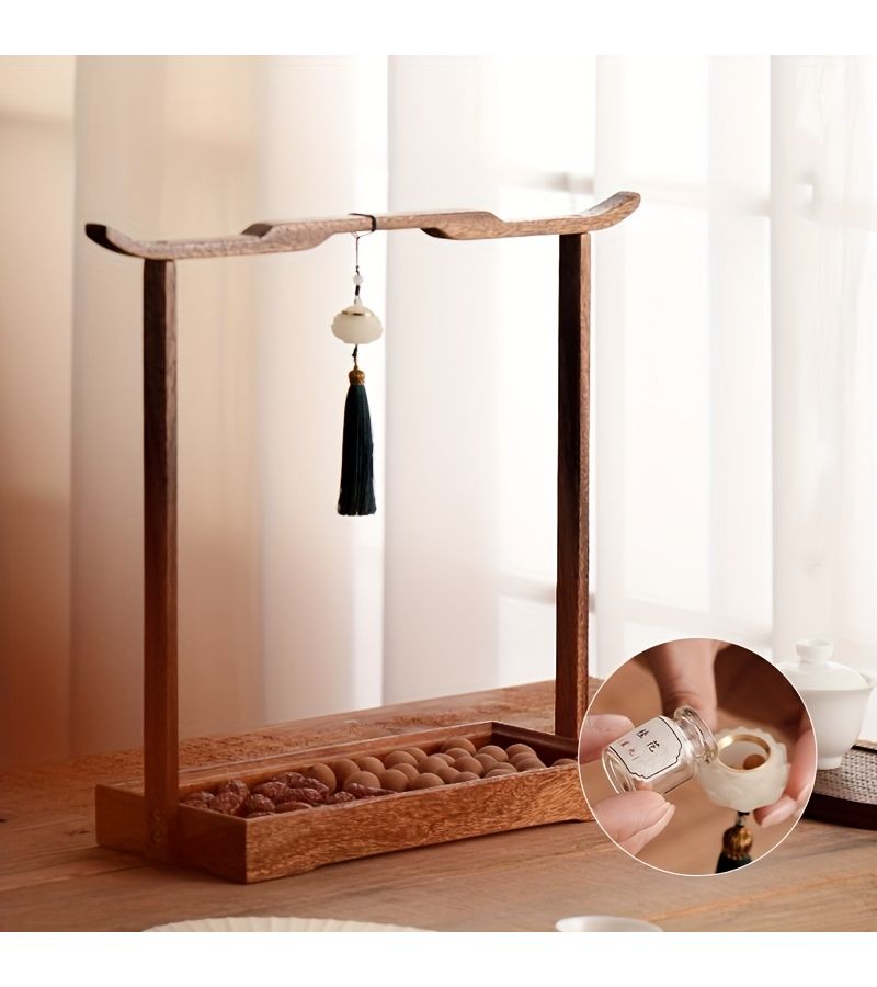 New 4 Compartment Walnut Pull Out Tray With Wooden Handle Lid Glass Fruit Plate For Snacks Nuts Desserts Suitable For Restaurants Hotels And Parties - Image 5