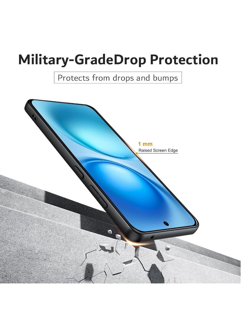 جراب سيليكون رفيع لهاتف فيفو V60، مزود ببطانة ناعمة، مقاوم للصدمات، يوفر حماية كاملة للجسم، متوافق مع هاتف فيفو V60 - Image 5