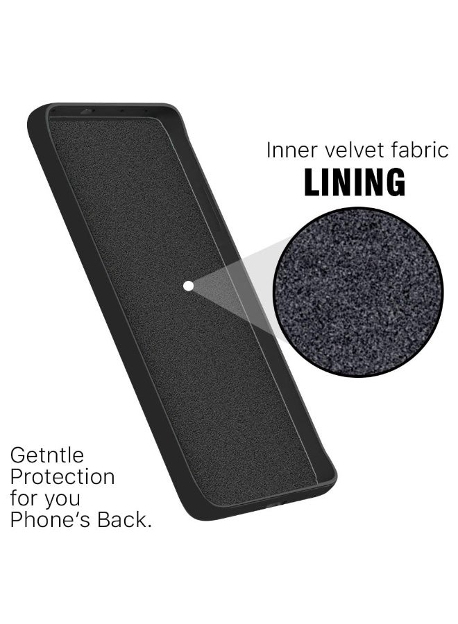 جراب سيليكون رفيع لهاتف فيفو V60، مزود ببطانة ناعمة، مقاوم للصدمات، يوفر حماية كاملة للجسم، متوافق مع هاتف فيفو V60 - Image 4