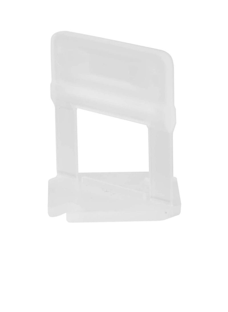 Beorol Beorol Tile Leveling System Tiles Leveler Spacers - Lippage free tile and stone installation for PRO and DIY - Leveling Spacer Clips 100 Pcs Packets - (1mm)  - Image 2