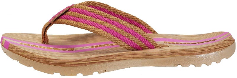 Eagsouni Men Women Flip Flops Beach Slippers Lightweight EVA Sole Comfort Thongs Sandals Pink - Image 3