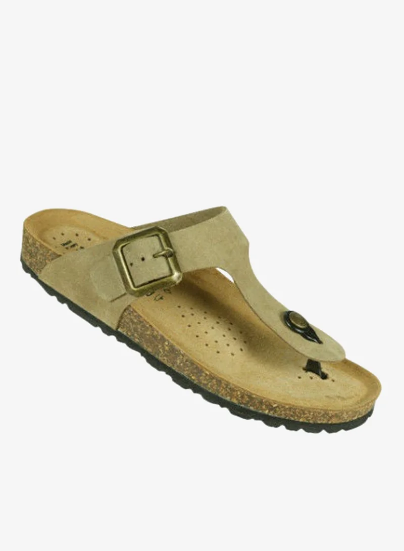 BiOCHIC Biochic Ladies Slim Thong Sandals 012-456 230Q-Taupe