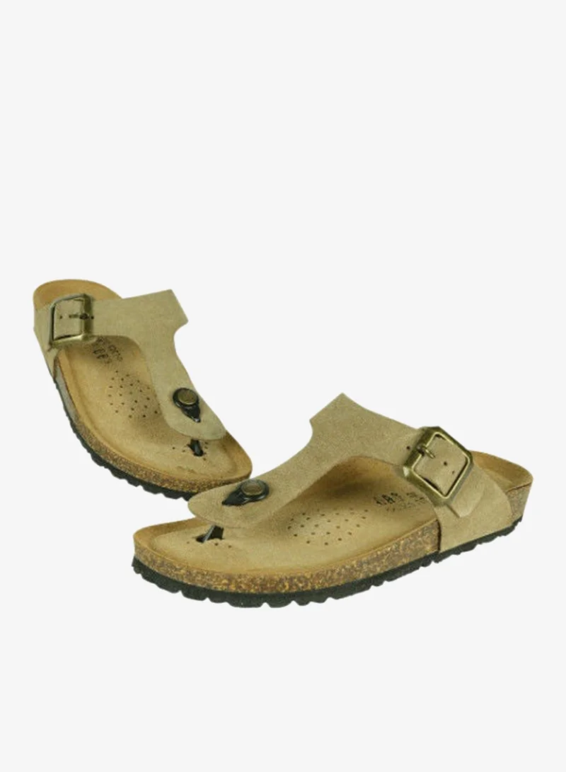 BiOCHIC Biochic Ladies Slim Thong Sandals 012-456 230Q-Taupe