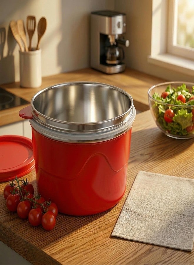 MUAC® Airtight Food Storage Container 500ml | BPA-Free Plastic Lunch Box | Leak-Proof Kitchen Storage Box | Microwave Safe, Durable & Reusable Food Container - Image 5