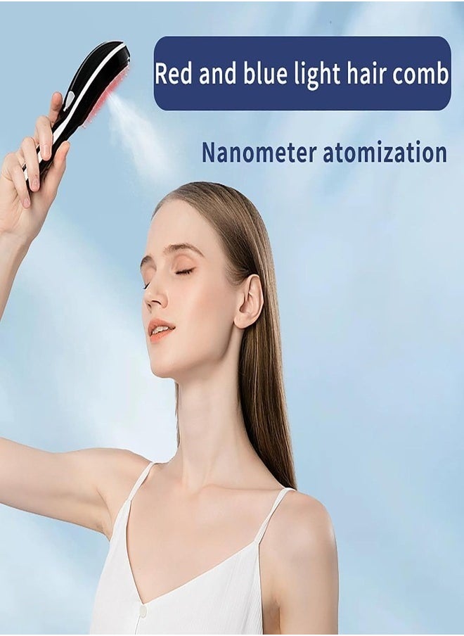 Generic Scalp Massager Brush, Red Light Hair Comb, Multi-functional 3D Ultrasonic Vibration Head Massager, Electric Massage Steam Hair Comb  - Image 4