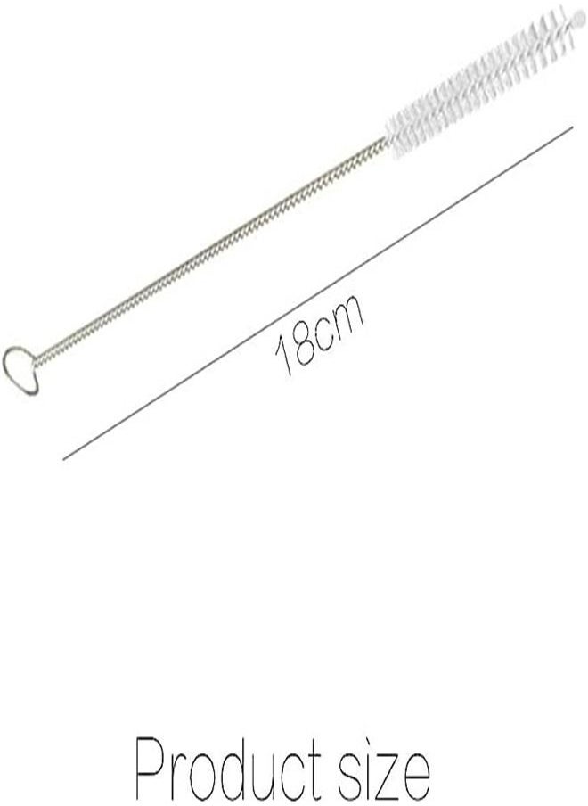 Goolsky - Goolsky Tube and Straw Brush Stainless Steel Bottle Straws Cleaning Brushes Baby Cup Nylon Brush - Image 1