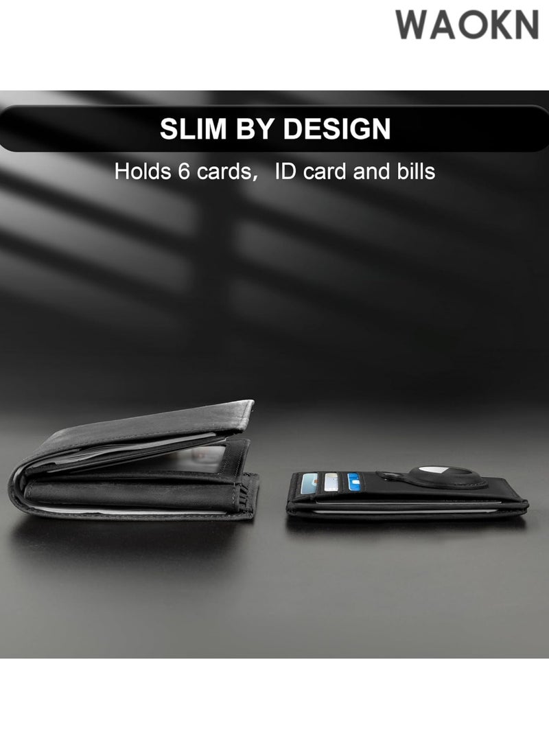 دبليو أيه أو كي أن محفظة Slim Minimalist تُعيد تعريف مفهوم الراحة والأمان بتصميمها الأنيق والبسيط، مثالية للحمل في الجيب الأمامي. مصنوعة من مواد عالية الجودة. تحمي تقنية حجب RFID بطاقاتك الائتمانية وبياناتك الشخصية من عمليات المسح غير المصرح بها، مما يحمي معلوماتك الحساسة من السرقة الرقمية. (أسود) - Image 2