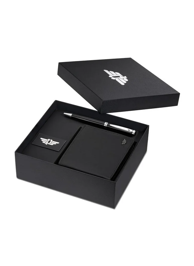 بوليس Police Gents Pen & Wallet Set Box