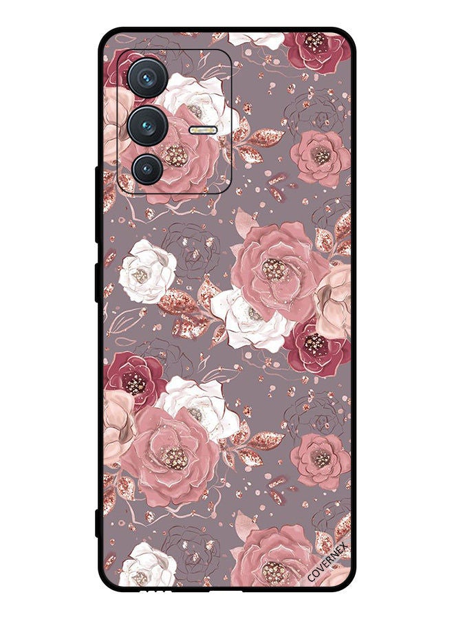Covernex Protective Case Cover For vivo V23 5G Floral Patterns - Image 1