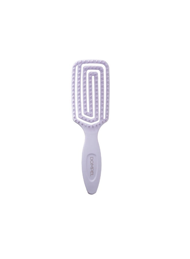 Dompel Silicon Brush Long Hair & Extension / Purple - Image 1