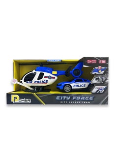 Helicopter & Sports Car 1:14 Scale Firemen Playset – Blue | Elevate the excitement with this 1:14 scale Firemen Playset |  Requires Batteries: 3x LR44 batteries included | Ideal gifts ages 3+ - pzsku/Z5034DEF69B74B80EABDAZ/45/_/1725949131/d81bda0c-fafc-430e-9126-69976b804181