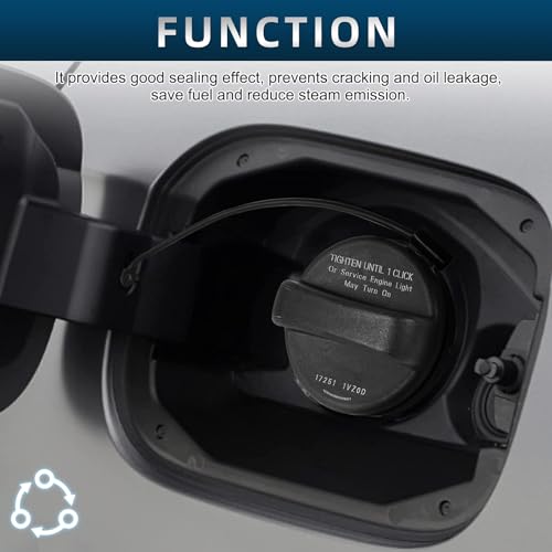 AUTOBABA Fuel Tank Cap Gas Cap Compatible with Nissan 2013-2018 Altima, 2012-2019 Frontier, 2015-2020 Murano, 2013-2019 Pathfinder, 2012-2019 Versa, Infiniti JX35 QX60 Replace# 17251-3JA0A, 17251-9BD0E - Image 4