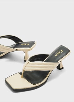 ELLA Mid Heel Thong Mule  - Image 4