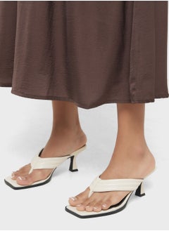 ELLA Mid Heel Thong Mule  - Image 5