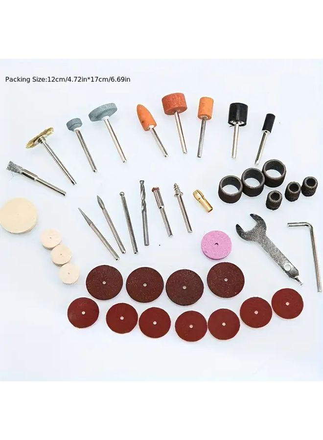 40pcs Rotary Tool Accessory Kit Polishing Heads Drill Bit Flexible Shaft for Wood Metal Stone - Image 5