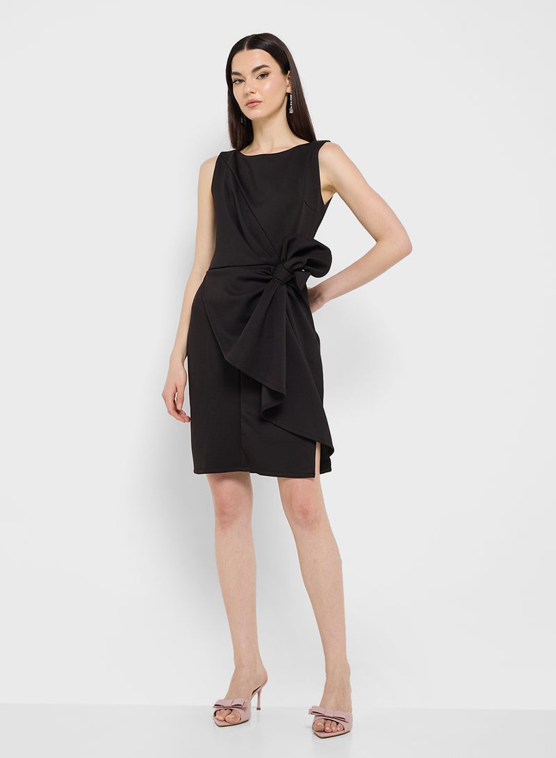 Ginger Knotted Sleeveless Dress - Image 1