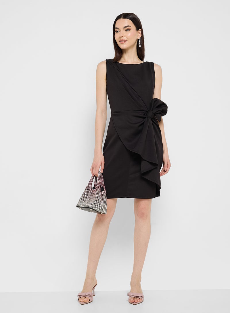 Ginger Knotted Sleeveless Dress - Image 4