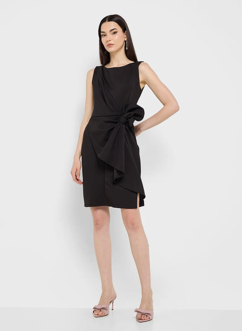 Ginger Knotted Sleeveless Dress