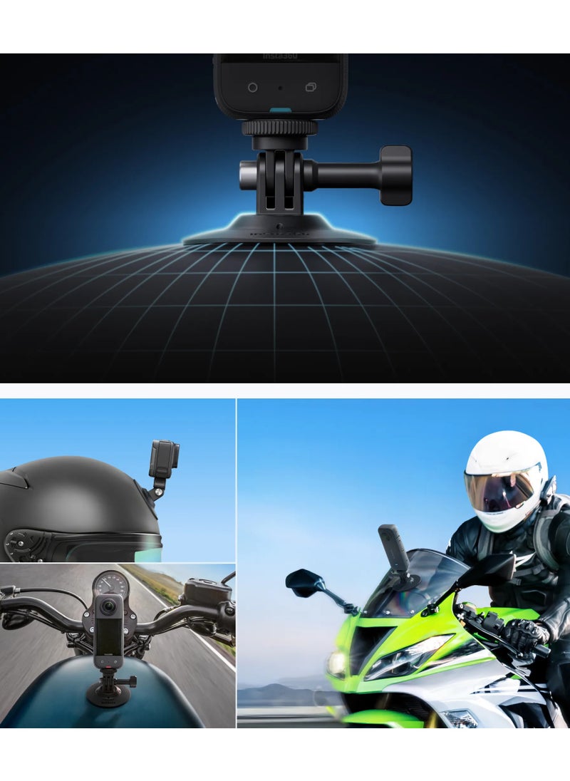 Insta360 Activity Motorcycle Bundle Kit - Compatible with Insta360 X4, GO 3S, Insta360 Ace Pro, Insta360 Ace, GO 3, X3, ONE RS (Twin/4K), GO 2, ONE X2, ONE R, ONE X, ONE  - Image 3