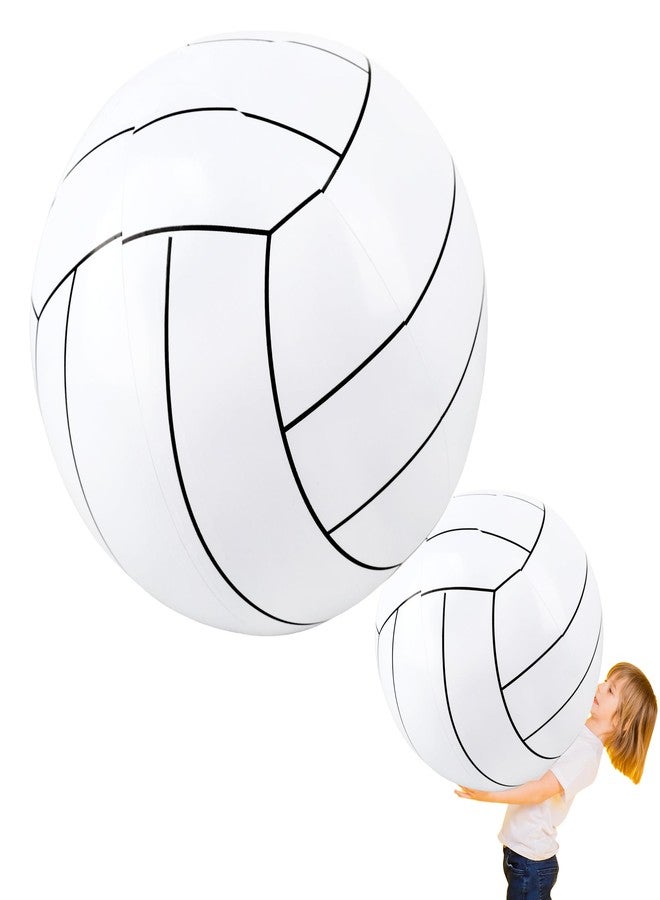 Sonarun 41 Inches Giant Inflatable Basketball Footballs Baseball Volleyball Large Inflatable Beach Ball Sports Pool Ball for Outdoor Activity Summer Sports - Image 1