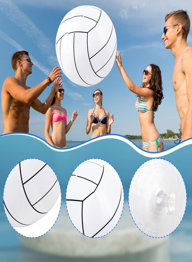 Sonarun 41 Inches Giant Inflatable Basketball Footballs Baseball Volleyball Large Inflatable Beach Ball Sports Pool Ball for Outdoor Activity Summer Sports - Image 5