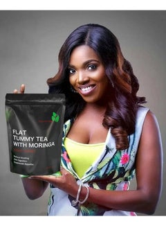 Flat Tummy Tea Flat Tummy Tea With Moringa ,Detox Tummy Tea Bags, 28 Days Weight Loss Slimming Tea, Detox Tea Support Healthy Digestive And Metabolism  - Image 1
